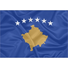 Kosovo - Tamanho: 0.90 x 1.28m